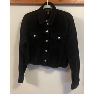 Forever 21 Black Corduroy Jacket